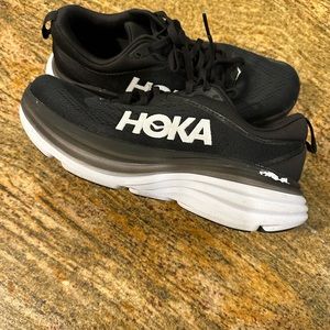 Hoka tennis shoes.   Size 7.  Worn once.